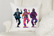 Halloween Skeleton Dance Sublimation, an Illustration by designcity5 (Thumbnail 3 of 4)