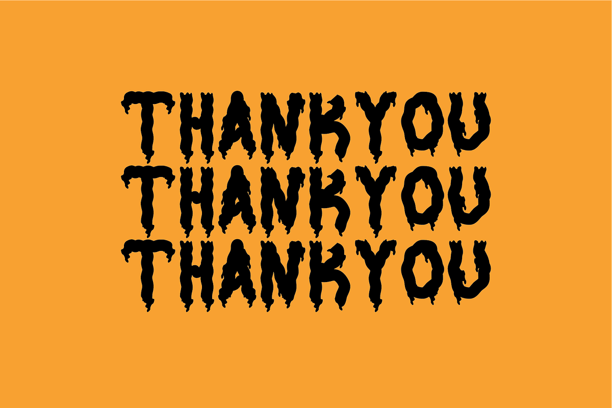 Horror Boat | Halloween Font, a Handwritten Font by Berdansabersama (Photo 8 of 8)
