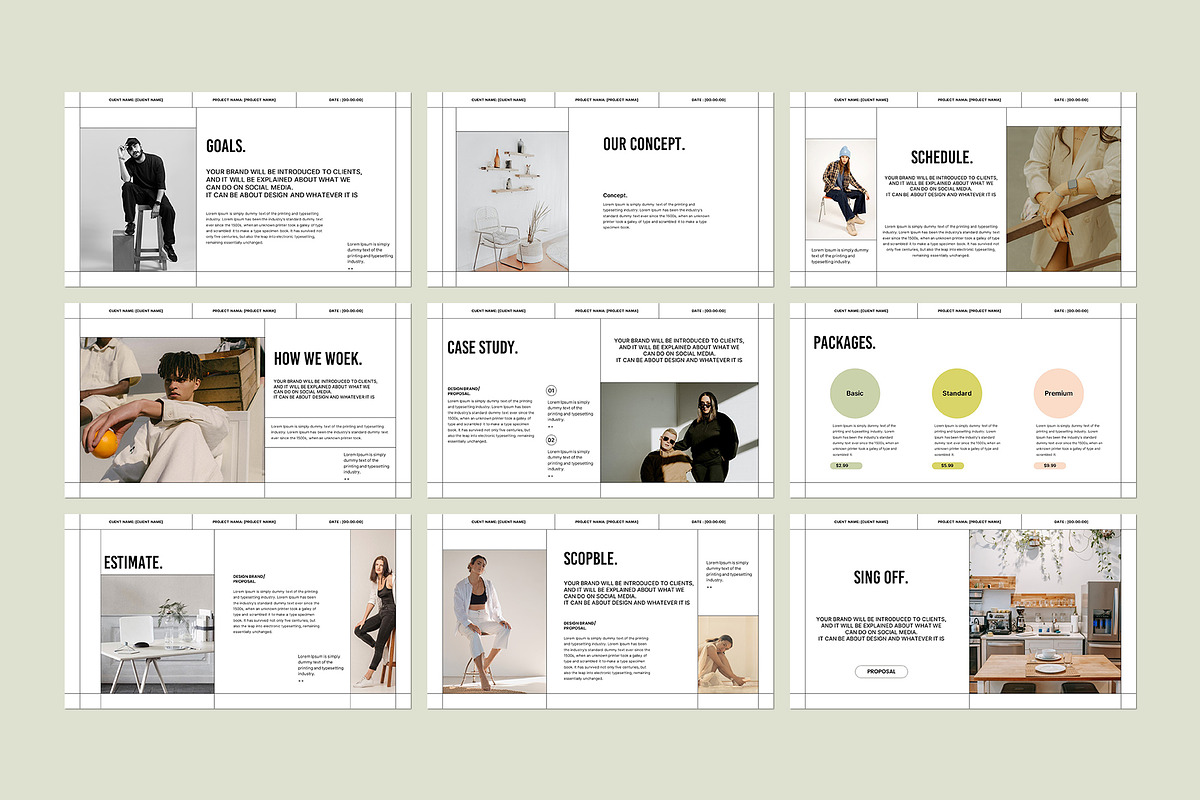 Brand Proposal Template, a Presentation Template by CreativeSlides (Photo 6 of 8)