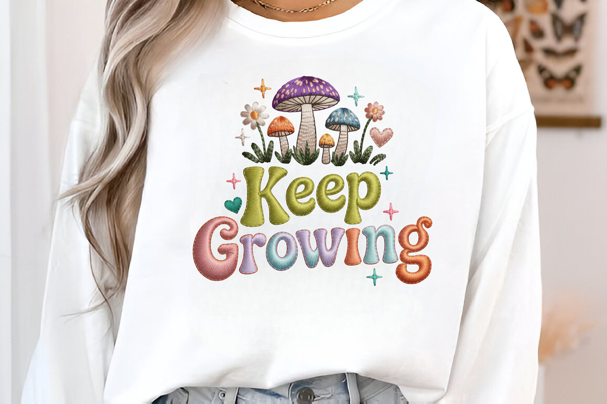 Keep Growing, Self Love Sublimation, an Illustration by Designking (Photo 6 of 6)