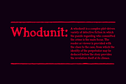 Casket - A Spine-Chilling Serif Font, a Serif Font by Wingsart Studio (Thumbnail 15 of 15)