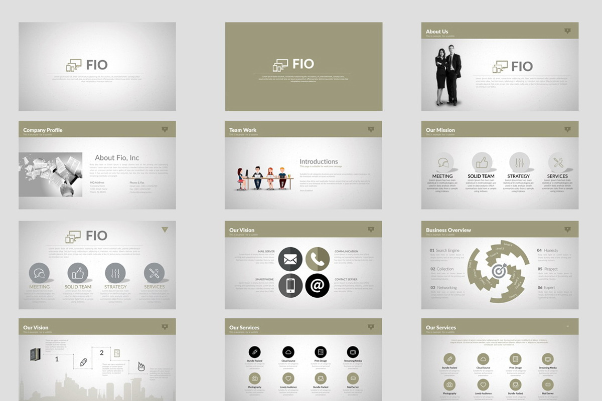 Fio Powerpoint, a Presentation Template by Flyer King (Photo 2 of 2)