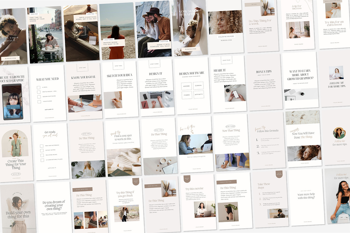 Pinterest Idea Pins Templates, a Social Media Template by Tabitha Emma (Photo 3 of 9)