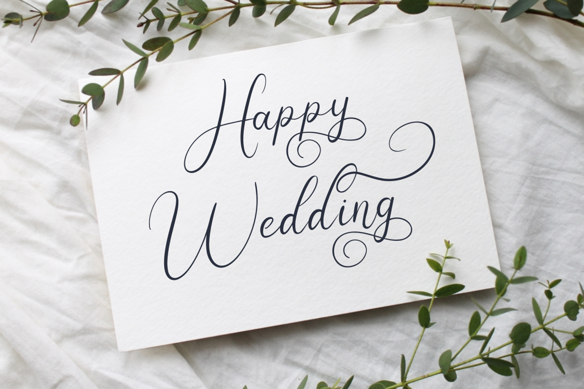 Higanbana | Elegant Script Font, a Script Font by Rissyletter Studio (Photo 3 of 11)