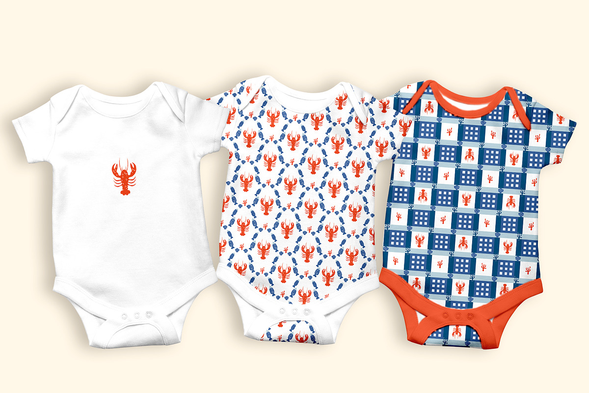 Scandinavian Kids Seamless Patterns, a Pattern Graphic by Oksana Dovhopol Art (Photo 12 of 15)