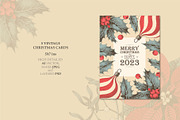 Vintage Christmas Cards, a Card Template by GreyLilac (Thumbnail 4 of 5)