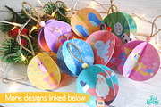 Animated Reindeer Christmas Ornament, an Illustration by Jeca Martinez (Thumbnail 3 of 5)