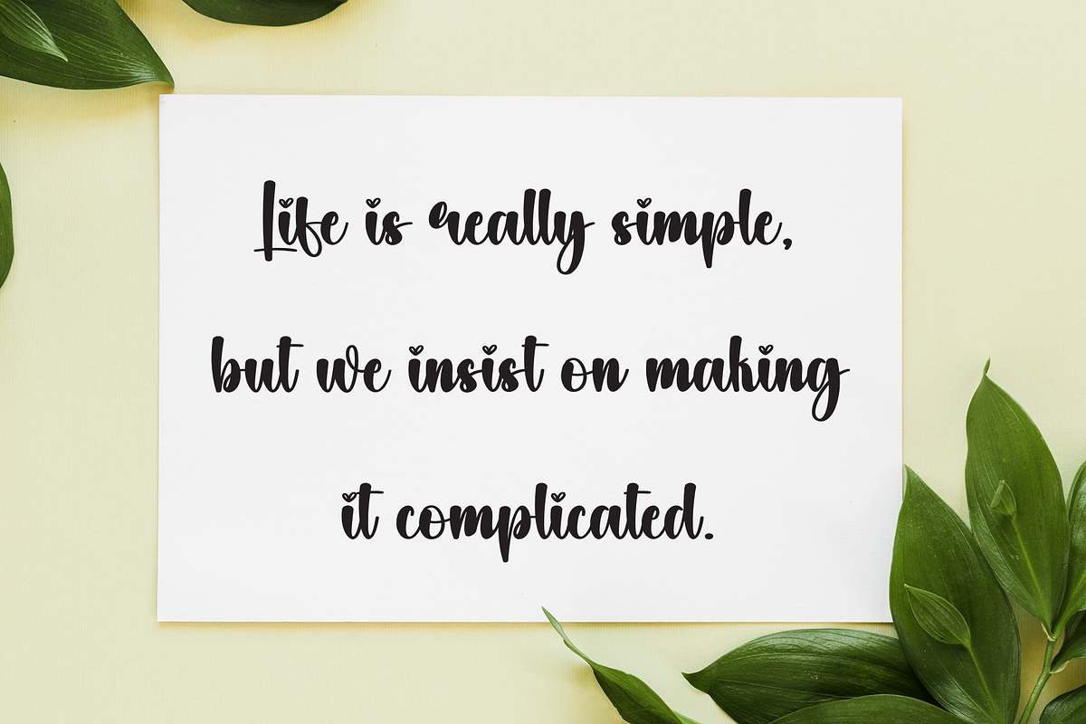 Baby Loveling | Script Font, a Handwritten Font by Scratchones (Photo 5 of 9)