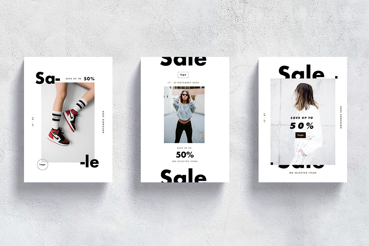 Fashion flyers bundle, a Flyer Template by Marie T (Photo 6 of 10)