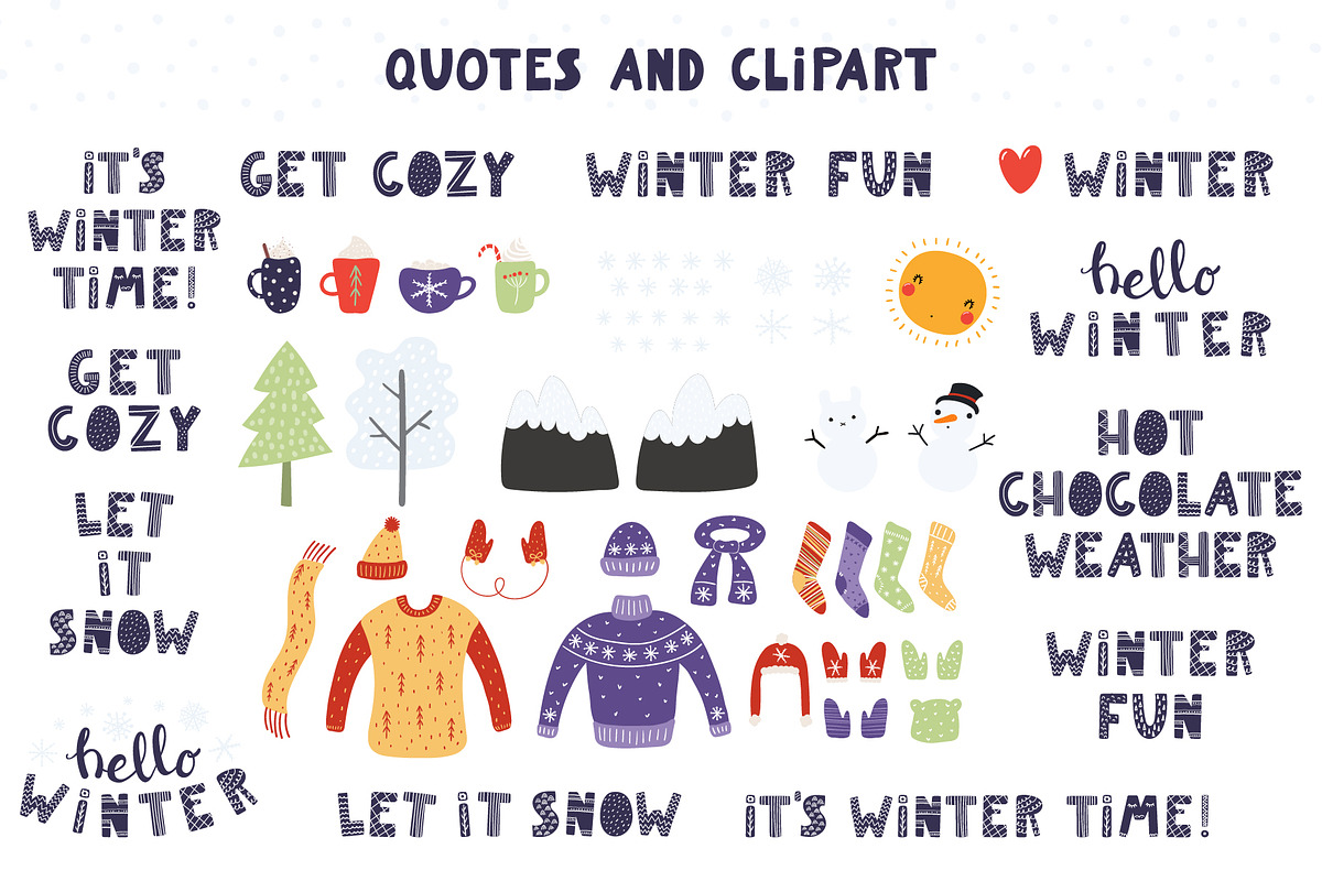 Winter Fun, Cute Animals Graphics, an Animal Illustration by sceptical ...
