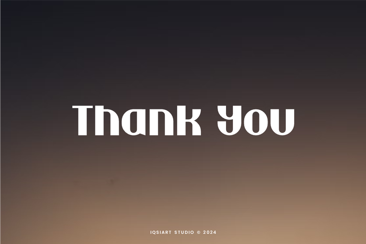 Goteng - Minimal Logo Font, a Sans Serif Font by Iqsiart Studio (Photo 6 of 6)