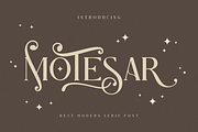 Motesar Font, a Serif Font by Onotype (Thumbnail 1 of 6)