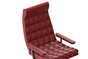 Modern leather chair, a Furniture 3D Model by CGTales (Thumbnail 3 of 9)