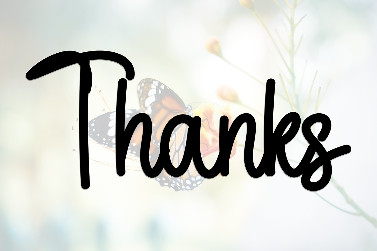 Balloons, a Handwritten Font by FreshTypeINK (Photo 8 of 8)