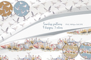 Seaside Memories Watercolor Set, an Illustration by Shabbypie (Thumbnail 12 of 17)
