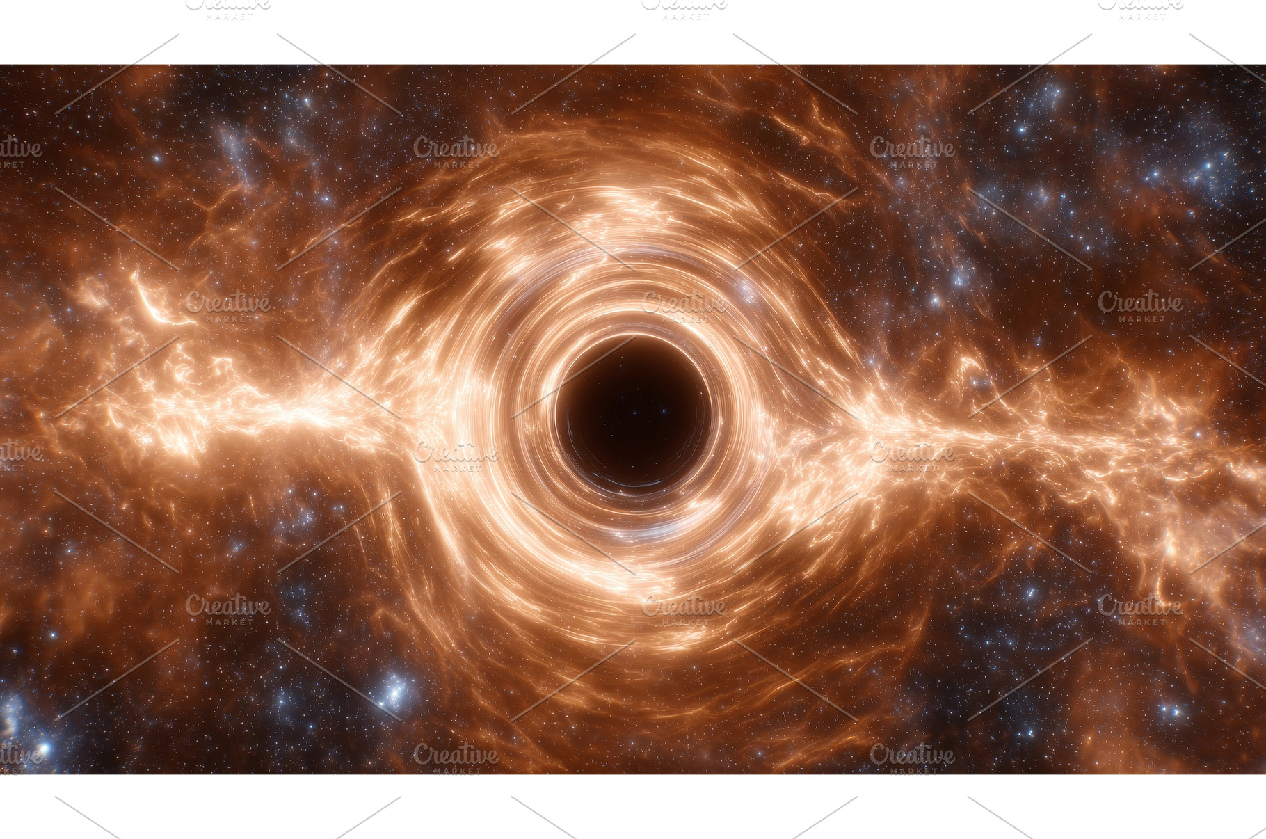 The event horizon of a black hole, an Arts & Entertainment Photo by ZinetroN