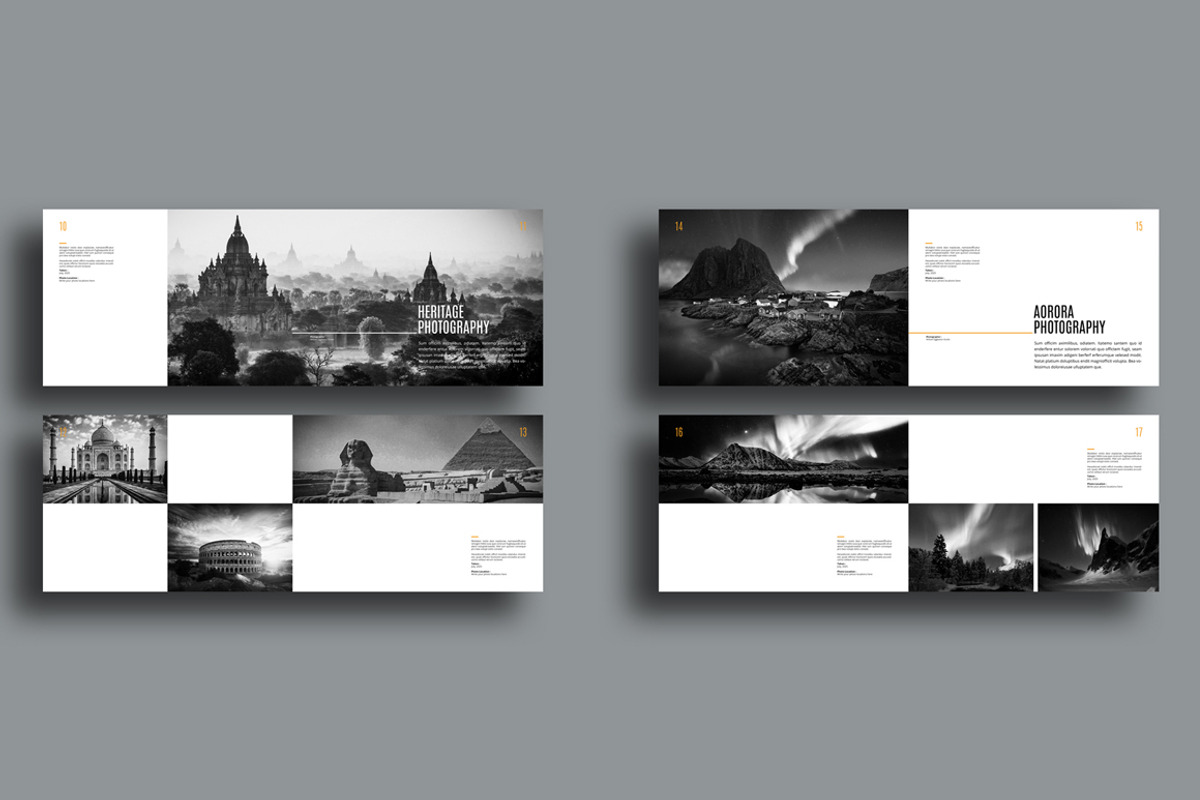 Photography Portfolio Template, a Brochure Template by adekfotografia (Photo 6 of 14)