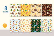Bavarian Beer Festival Watercolor, a Food Illustration by CreativeValuation (Thumbnail 5 of 12)