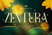 Zentura - Luxury Serif Font, a Serif Font by Flawless And Co (Thumbnail 1 of 10)