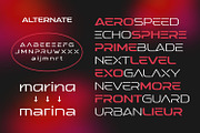 Baradig Fonts Family, a Sans Serif Font by Asenbayu (Thumbnail 12 of 15)