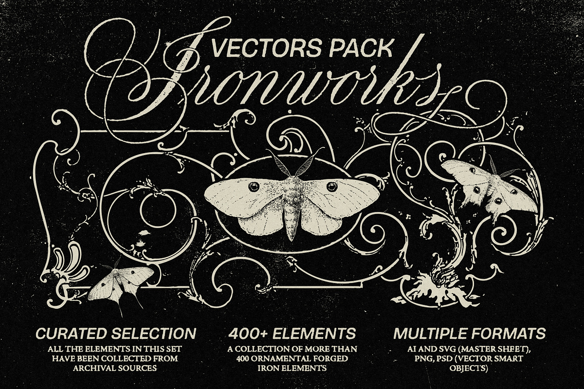 Ironworks Vectors, an Object Graphic by MiksKS (Photo 1 of 15)
