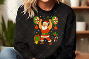 Funny Bodybuilder Santa Claus PNG, an Illustration by Craft Nest (Thumbnail 5 of 6)