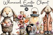 Whimsical Easter Clipart, an Illustration by DreamCafeArt (Thumbnail 1 of 6)