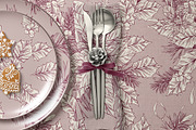 CHRISTMAS TOILE DE JOUY, a Pattern Graphic by Tanya Vollar (Thumbnail 10 of 11)
