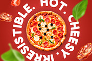 Pizzaro Food Bold Font, a Sans Serif Font by Rasio Studio (Thumbnail 5 of 8)