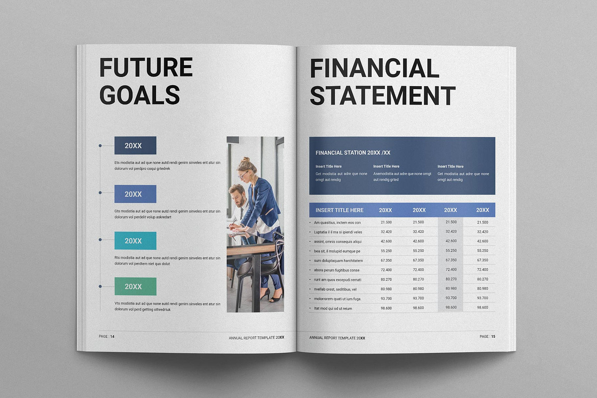 Annual Report Template - 16 Pages preview 6