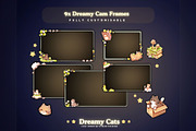 Dreamy Cats Animated Stream Package, a Social Media Template by TheDoodleSweets (Thumbnail 5 of 7)