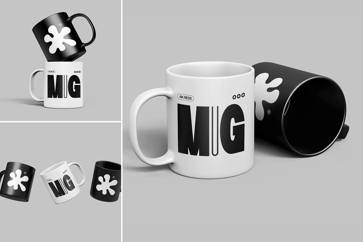 Ceramic Mug Mockup, a Merchandise Mockup by Brand Earth (Photo 1 of 4)