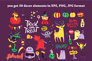 Fancy Halloween kit, an Object Graphic by Funnystore (Thumbnail 4 of 9)