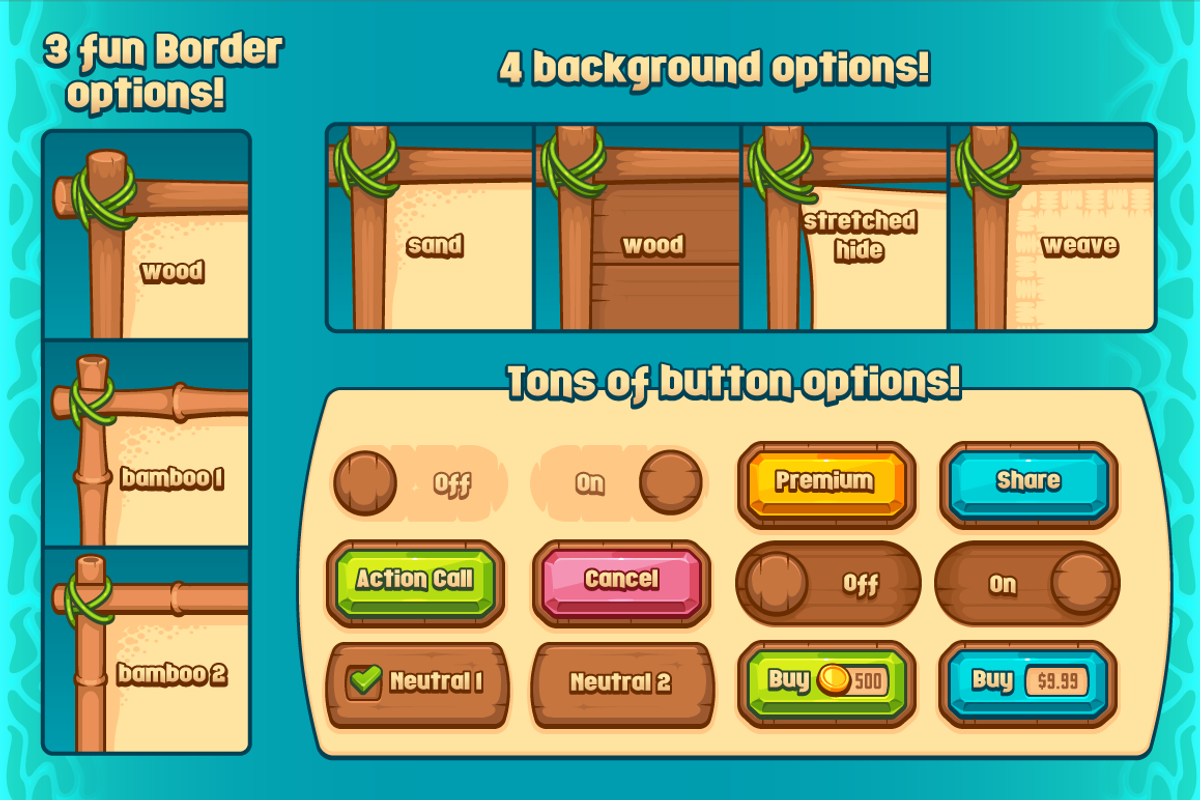Ultimate Casual Game UI Kit, a Graphic by Vectricity Designs (Photo 4 of 5)