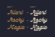 Medusa Allos - Script Vintage Font, a Handwritten Font by Imoodev (Thumbnail 3 of 5)