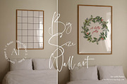 8 Bedroom Frame Mockup Set, a Product Mockup by ArtwithFrame (Thumbnail 3 of 5)