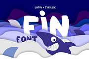 Fin Font, a Font by Malena (Thumbnail 1 of 5)