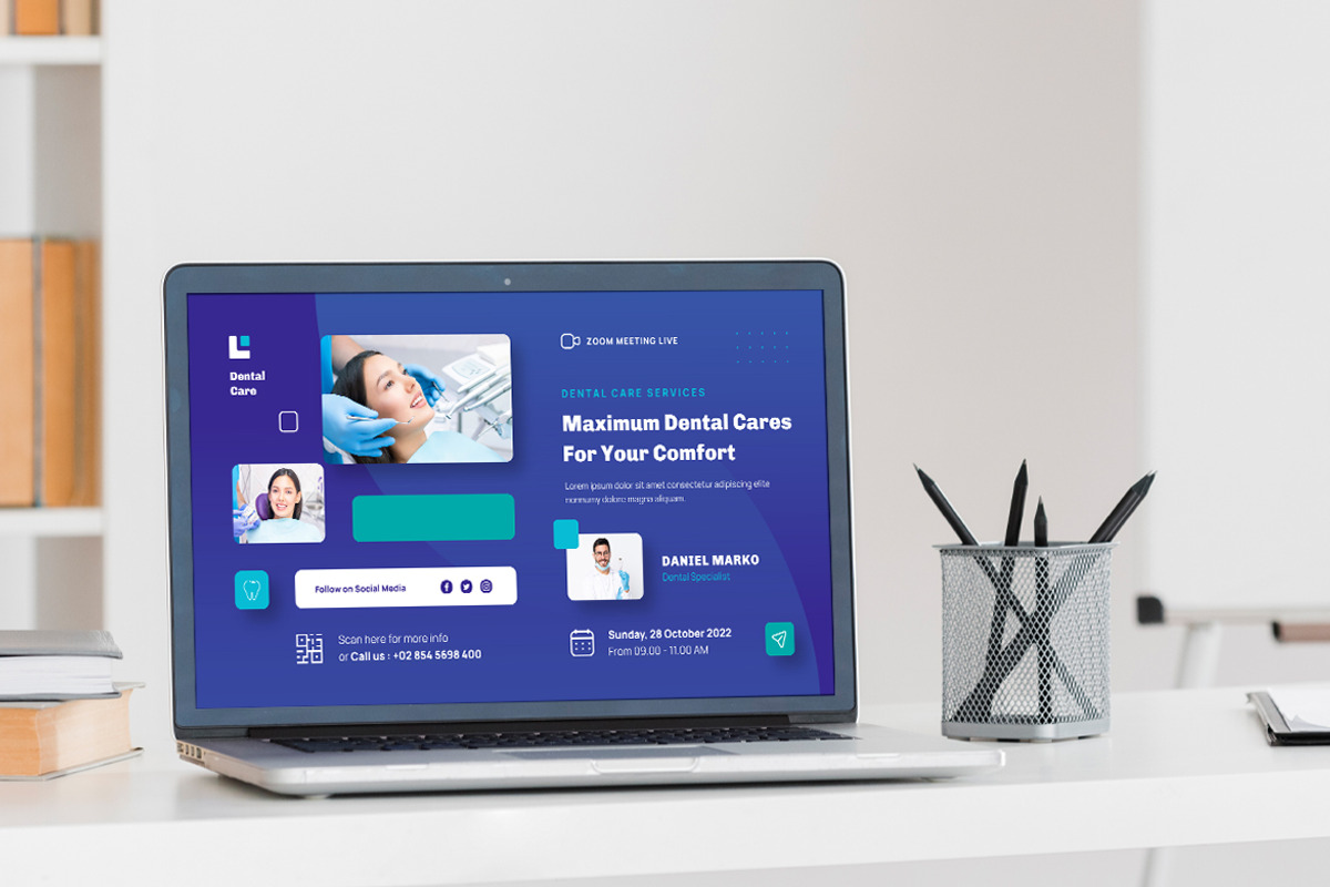 Dental Digital Poster, a Templates & Theme by Rahardi Creative (Photo 2 of 4)