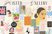 Modern Wall Art Posters Bundle, a Graphic by Ayya Studio (Thumbnail 3 of 94)