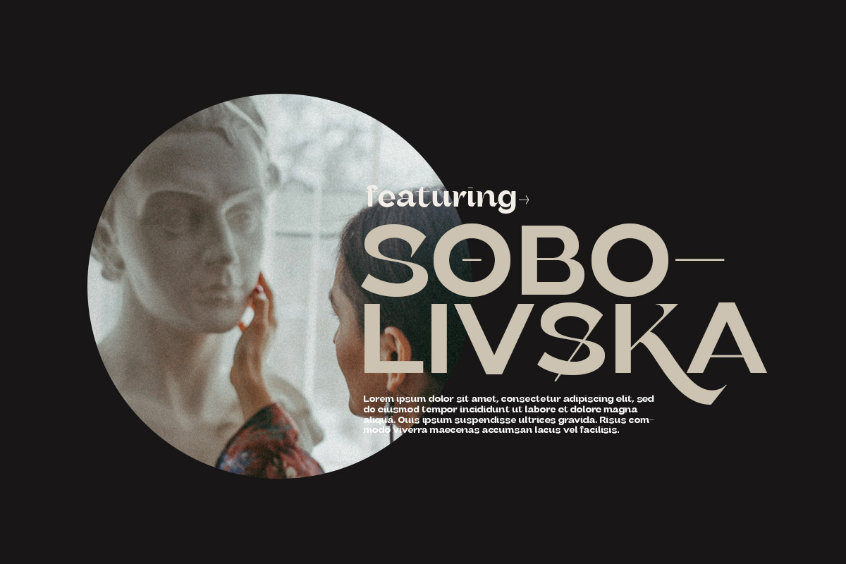 Grafika - Modern Sans, a Sans Serif Font by Sarid Ezra (Photo 3 of 9)