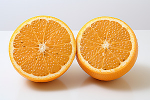 orange fruits fresh white background, a Food & Drink Photo by LOGOCREATIVE