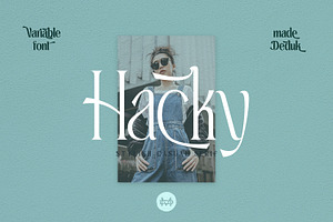 Hacky - Luxury Serif Family