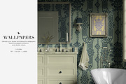 Palace Damask Traditional Patterns, a Pattern Graphic by LEAFure (Thumbnail 8 of 8)