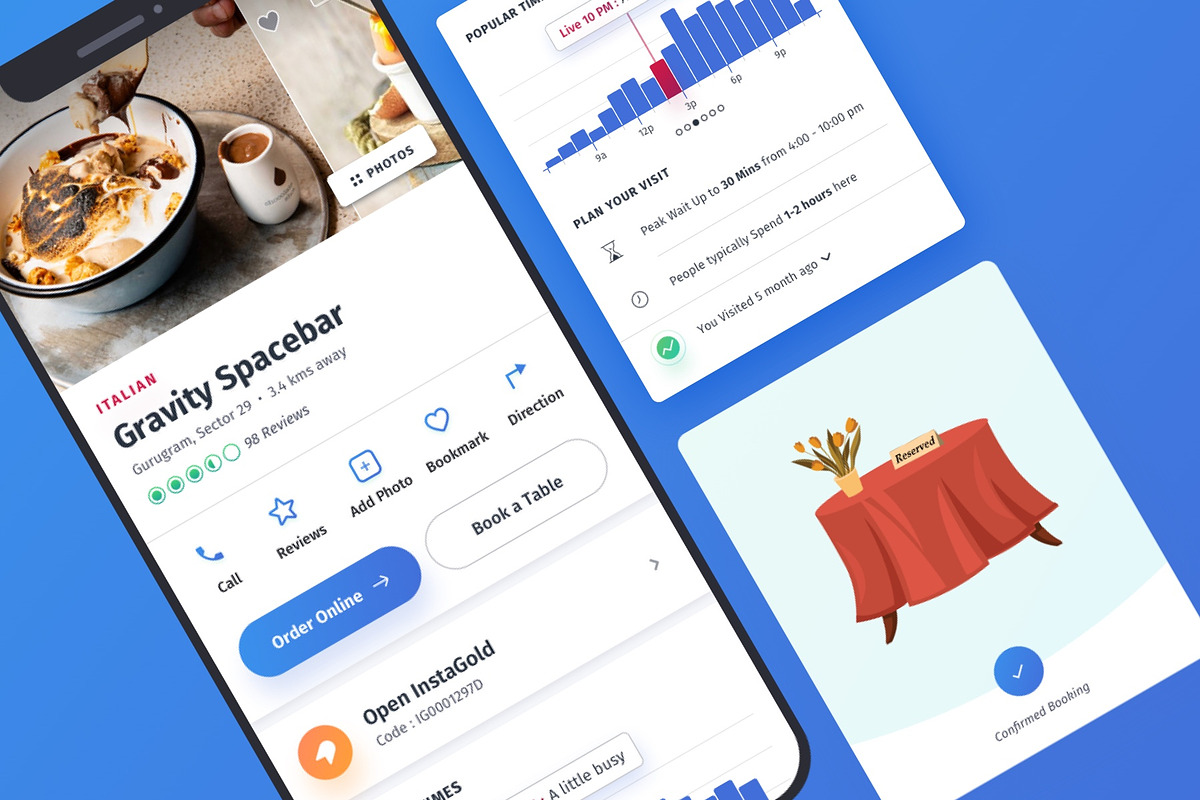 Tripto - Hotel & Food Mobile App, an UI Kit Template by Design Oxy (Photo 6 of 6)
