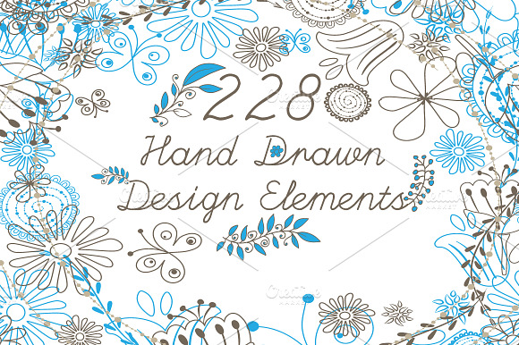 Vector Hand Drawn Elements Vol.1 preview 3