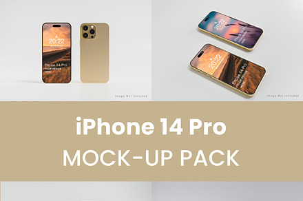 iPhone 14 Pro Mock-up Pack