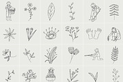 Hand Drawn Botanical vector icons, an Outline Icon by Sasha Mitkalova (Thumbnail 3 of 3)