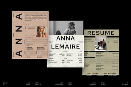 LUCETTE | Resume Kit, a Resume Template by Studio Standard