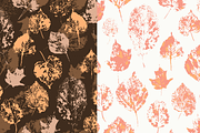 Autumn Leaves Seamless Patterns, a Pattern Graphic by Sunny Design (Thumbnail 4 of 4)