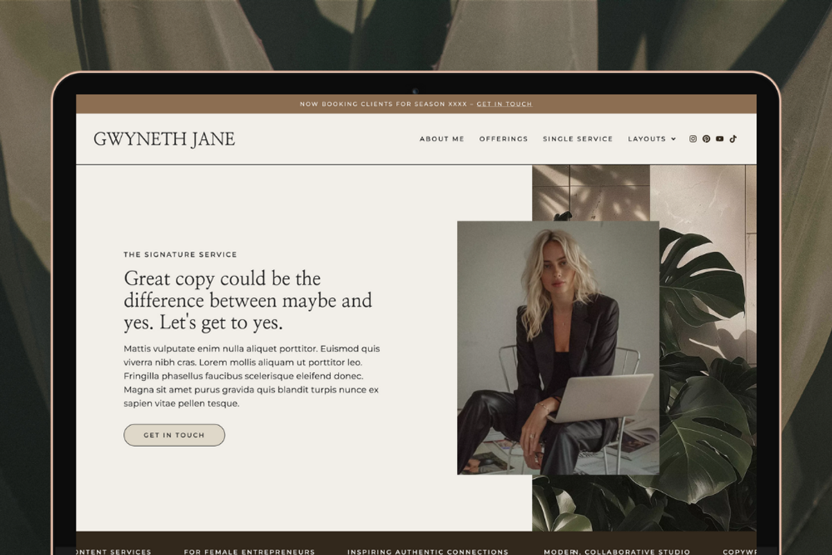 Gwyneth WordPress Theme, a WordPress Template by Pix & Hue (Photo 4 of 6)